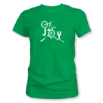 Joy Ladies Cycling T-Shirt Amazon Green - BikeMessenger