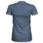 Blah-Blah-Blah Ladies Cycling T-Shirt Dusk Blue - BikeMessenger