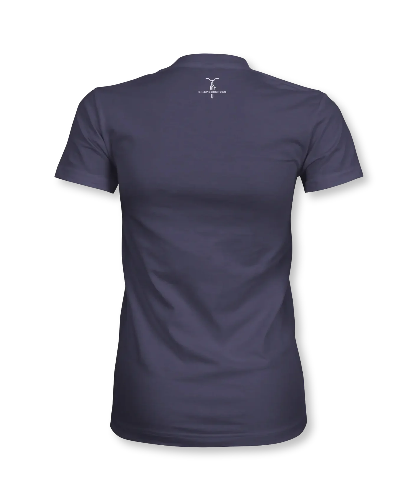 Bike Sweetheart Ladies Cycling T-Shirt Navy Back View - BikeMessenger